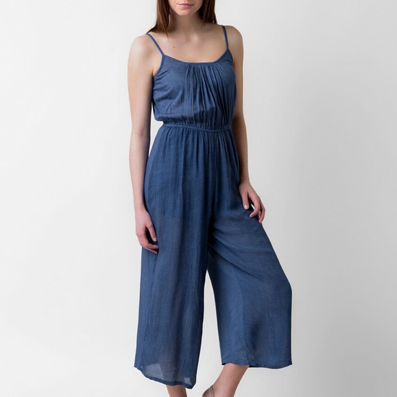 Billabong Pants - Billabong Buckle Blue Cruz Sky Dreamer Jumpsuit S